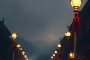 年代剧《长街旧梦》封面，老式车站月台上提着行李的背影